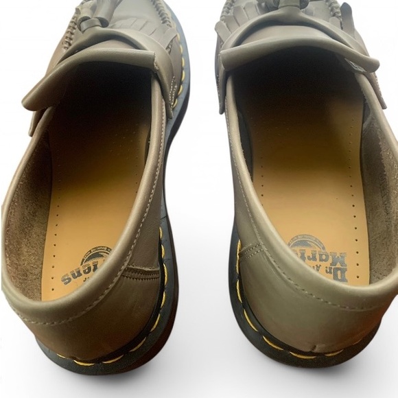 Dr. Martens Khaki Tassel Loafers main image 4